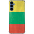 Lithuania Flag Distressed Galaxy S24 Clear Case